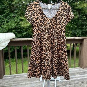 Blue Rain - flowey dress - SMALL PETITE. Has a bit of stretch.